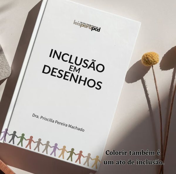 Capa do livro Inclusão em Desenhos