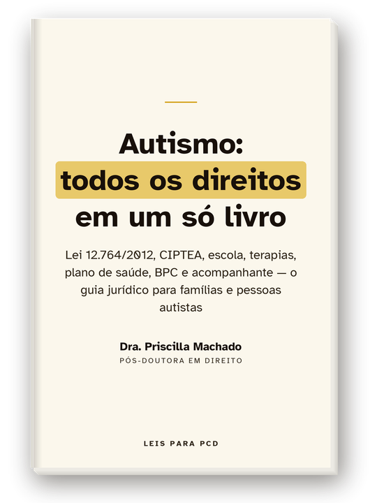 Capa do livro Autismo: todos os direitos em um só livro