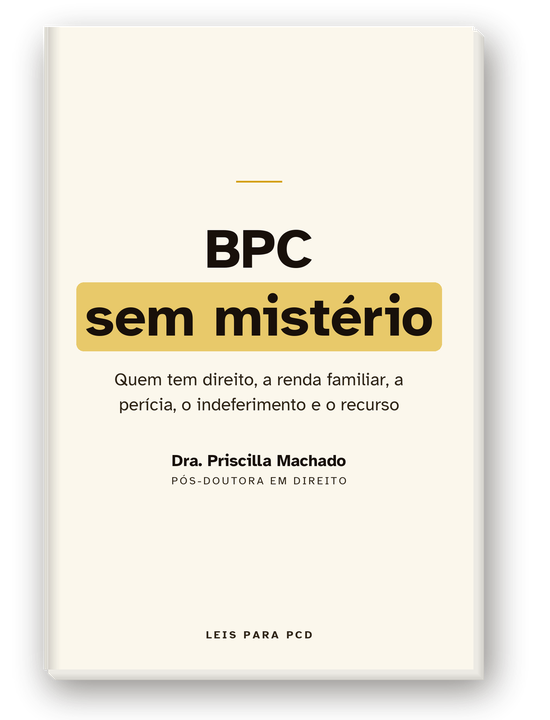 Capa do livro BPC sem mistério